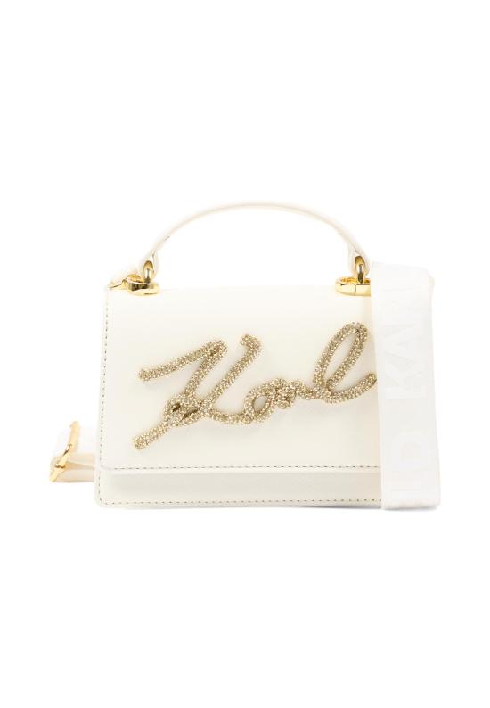 26SS [키즈] 칼라거펠트 토트백 Z31212 195 IVORY