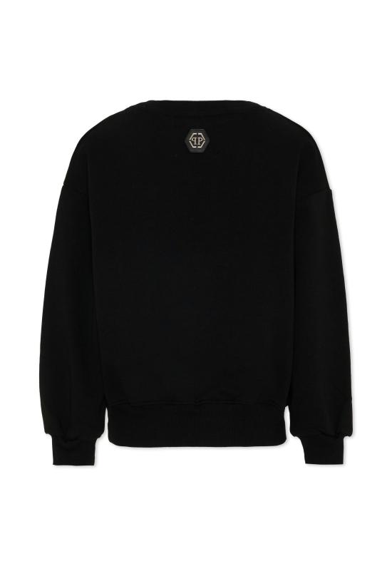 26SS [키즈] 필립 플레인 니트/스웻셔츠 S6PHJGSW203 110 BLACK - PHILIPP PLEIN