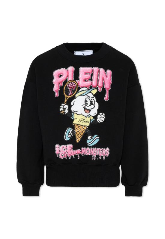 26SS [키즈] 필립 플레인 니트/스웻셔츠 S6PHJGSW209 110 BLACK