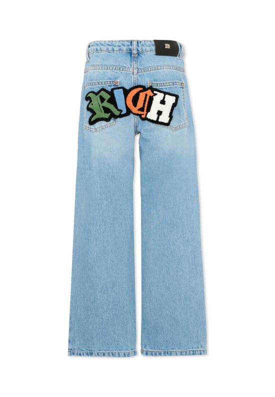 26SS [키즈] 리치몬드 진 RBP26059JE DENIM BLUE LIGHT - RICHMOND