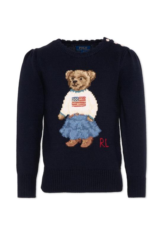 26FW [키즈] 랄프 로렌 트레이닝 상의 702268001 BLUE