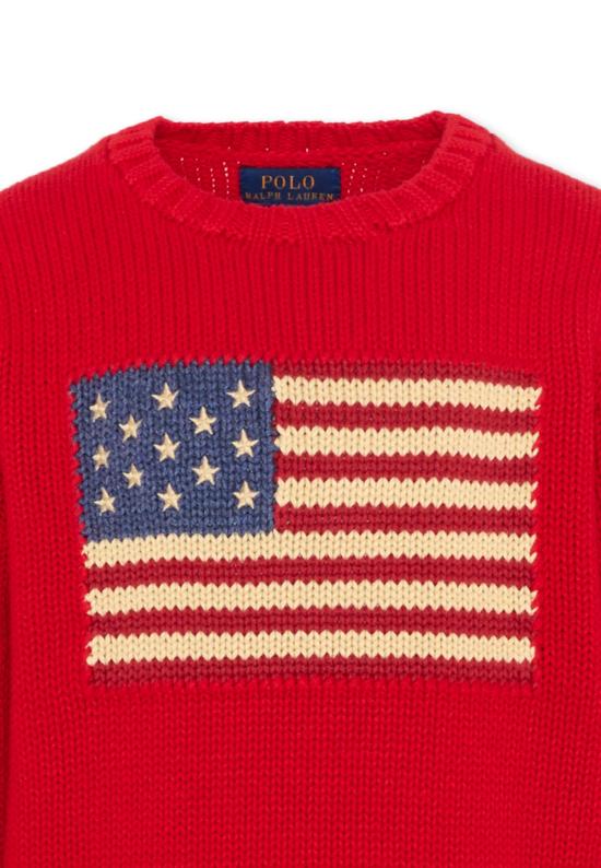 26SS [키즈] 랄프 로렌 트레이닝 상의 668285500 RED - RALPH LAUREN