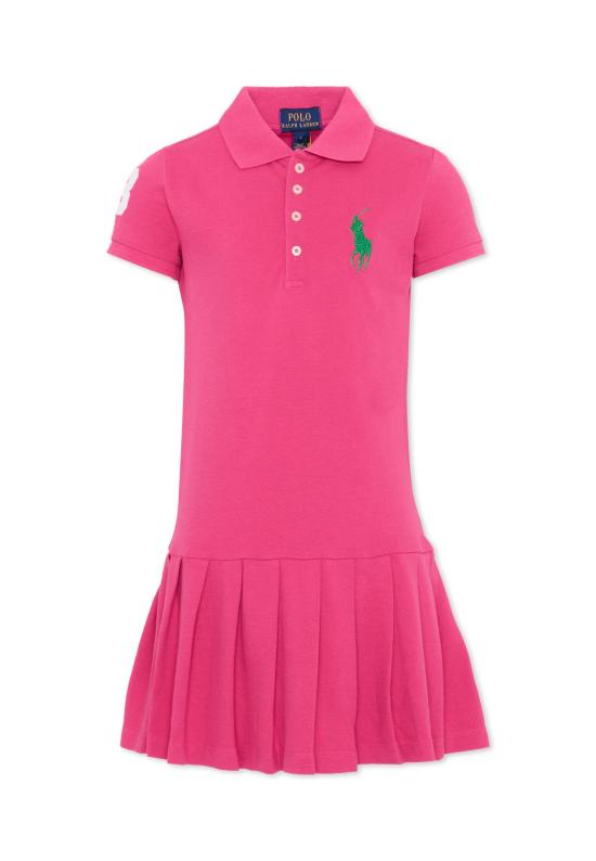 26SS [키즈] 랄프 로렌 원피스 A95975001 FUCHSIA