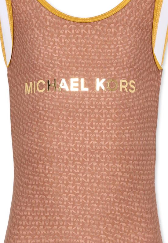 26SS [키즈] 마이클 코어스 원피스 수영복 R30560 348 BROWN - MICHAEL KORS