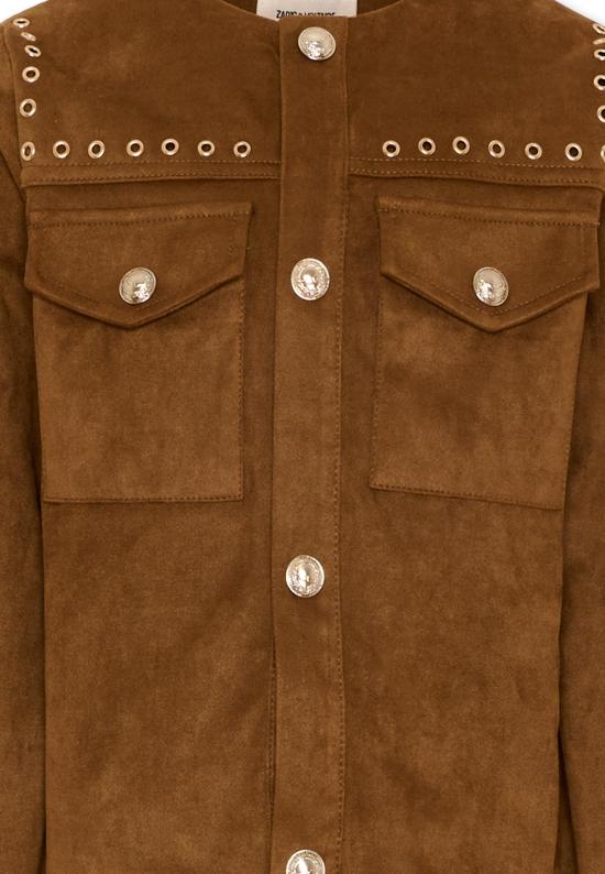 26SS [키즈] 자딕앤볼테르 자켓 X60560 367 BROWN - ZADIG & VOLTAIRE