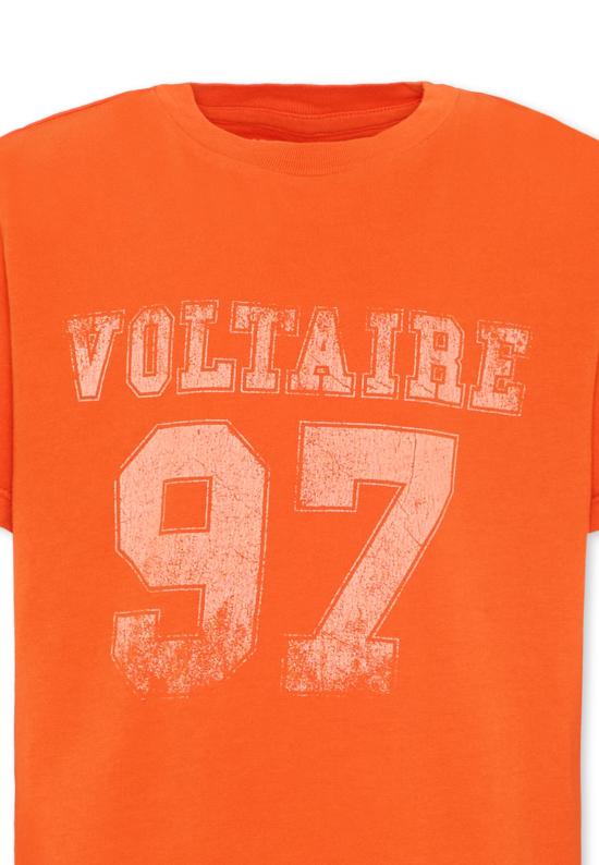 26SS [키즈] 자딕앤볼테르 티셔츠 X60576 404 ORANGE - ZADIG & VOLTAIRE