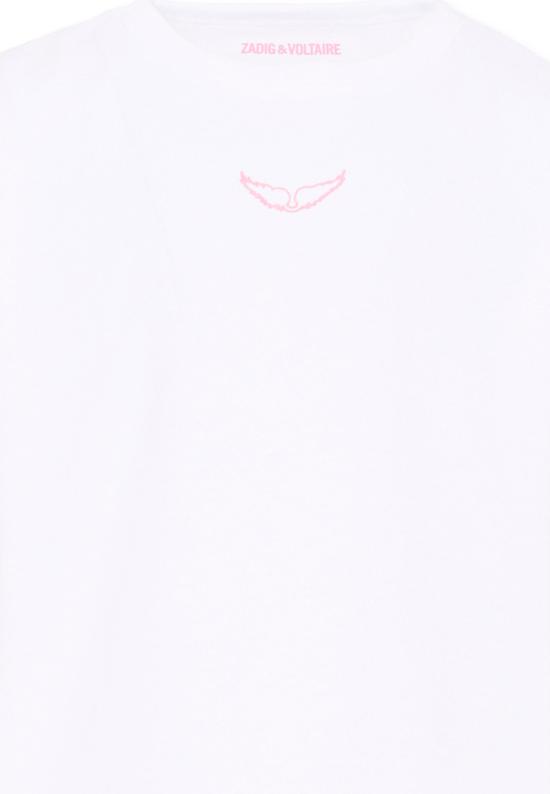 26SS [키즈] 자딕앤볼테르 티셔츠 X60534 10P WHITE - ZADIG & VOLTAIRE