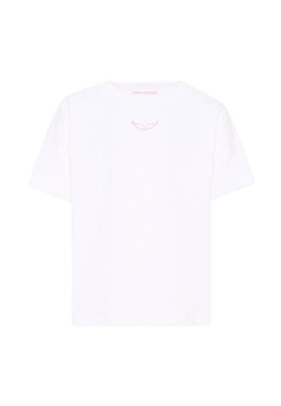 26SS [키즈] 자딕앤볼테르 티셔츠 X60534 10P WHITE - ZADIG & VOLTAIRE