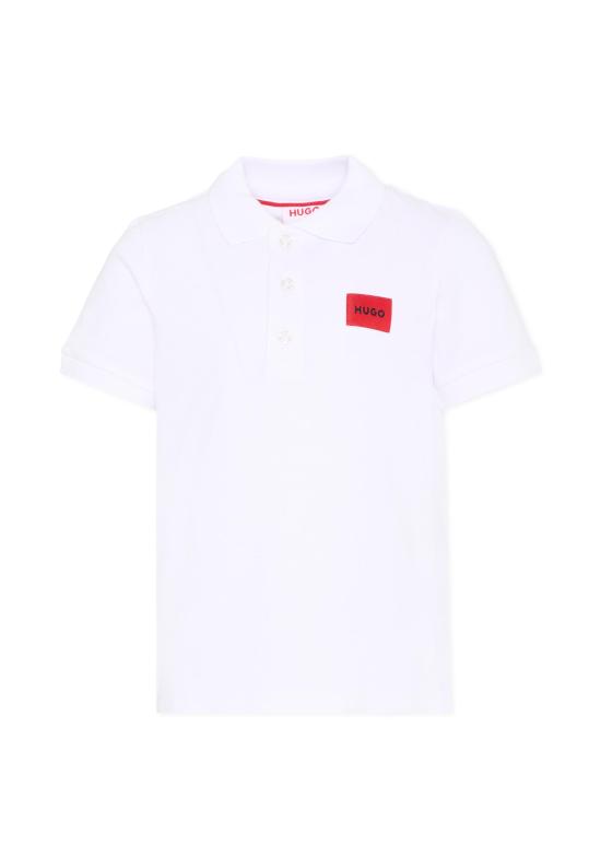 26SS [키즈] 휴고보스 폴로 셔츠 G01186 10P WHITE