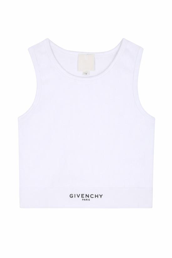 26SS [키즈] 지방시 트레이닝 상의 H31223 10P WHITE - GIVENCHY