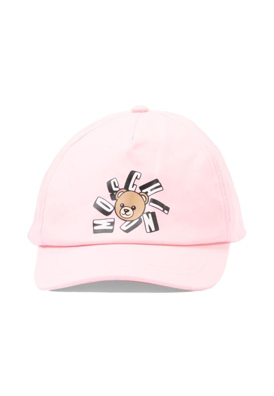 26SS [키즈] 모스키노 모자 HVX01N LOA00 50209 PINK