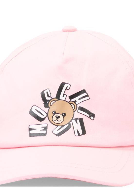 26SS [키즈] 모스키노 모자 HVX01N LOA00 50209 PINK - MOSCHINO