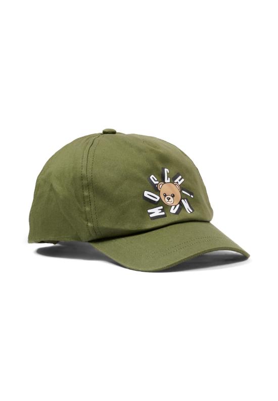 26SS [키즈] 모스키노 모자 HVX01N LOA00 30037 GREEN - MOSCHINO