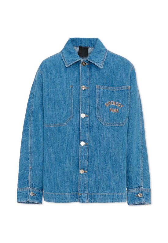 26SS [키즈] 지방시 데님 자켓 H31212 Z25 DENIM