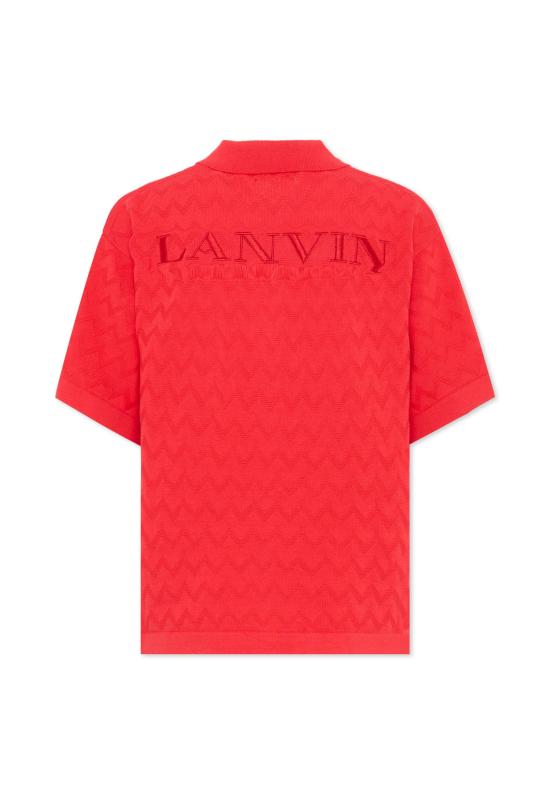 26SS [키즈] 랑방 폴로 셔츠 N30366 998 RED - LANVIN