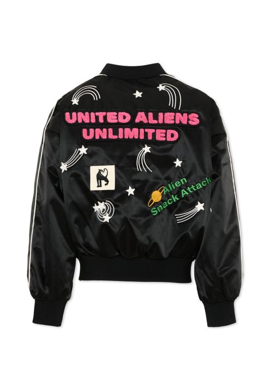 26SS [키즈] 미니로디니 봄버 자켓 2621010499 BLACK - MINI RODINI