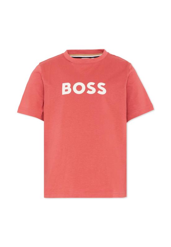 26SS [키즈] 보스 티셔츠 J52711 48B BORDEAUX