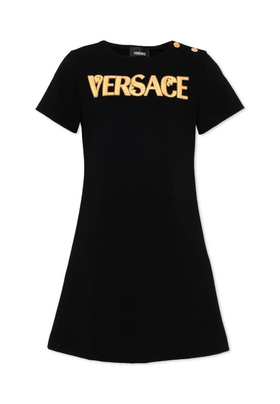 26SS [키즈] 베르사체 원피스 1018138 1A16929 2B130 BLACK