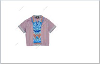 26SS [키즈] 베르사체 탑 1023171 1A17178 6UE80 MULTICOLOR