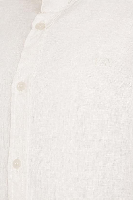 26SS [키즈] 페이 셔츠 FY5P10 Z3681 101 IVORY - FAY