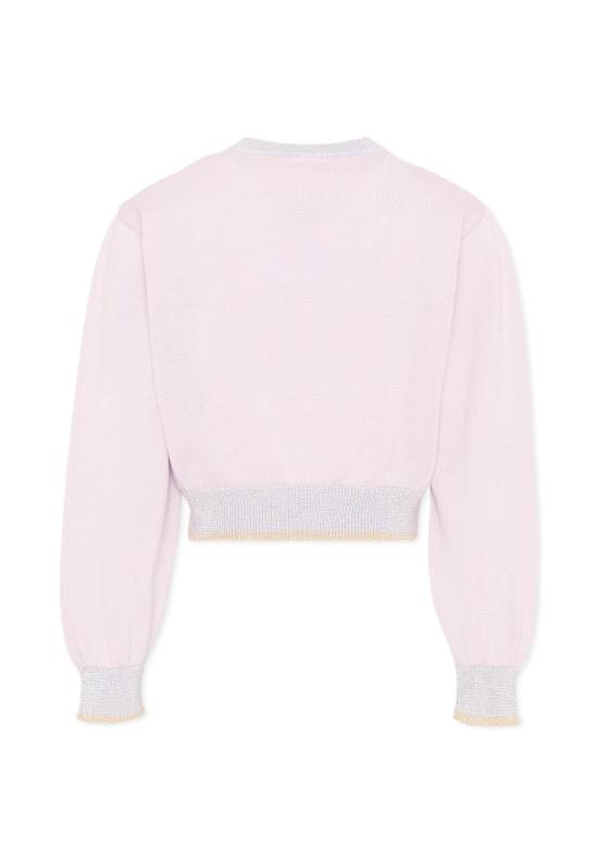 26SS [키즈] 시모네타 캐시미어 니트 SY9A20 X0018 545 LILAC - SIMONETTA