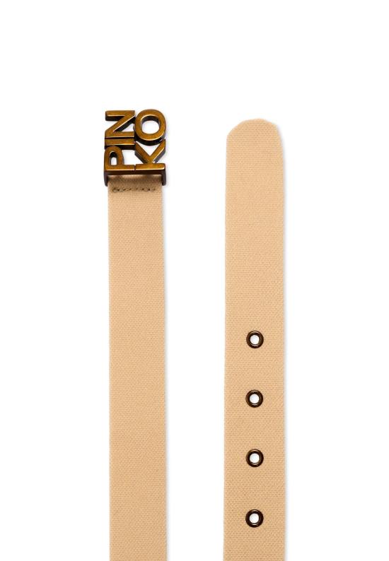 26SS [키즈] 핑코 레귤러 벨트 KFAV012 C TV135 6023 BEIGE - PINKO