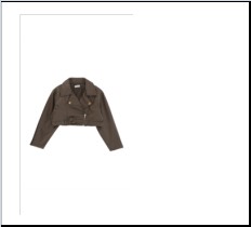 26SS [키즈] 핑코 가죽 자켓 KFGB015 C PE021 6024 BROWN