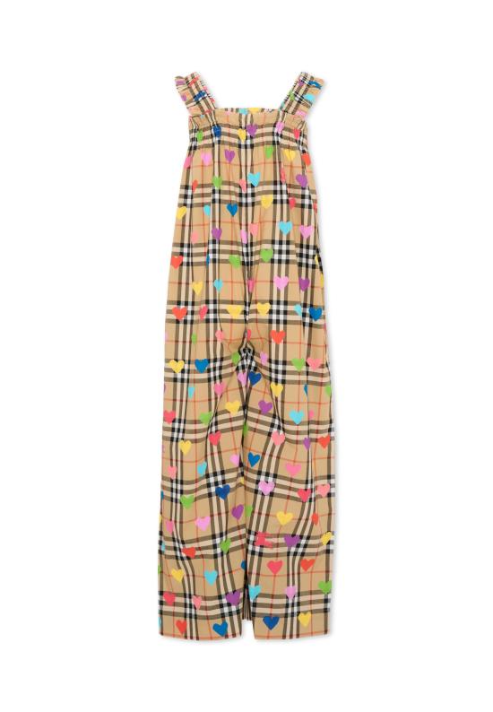 26SS [키즈] 버버리 점프수트 8119965 A8972 BEIGE - BURBERRY