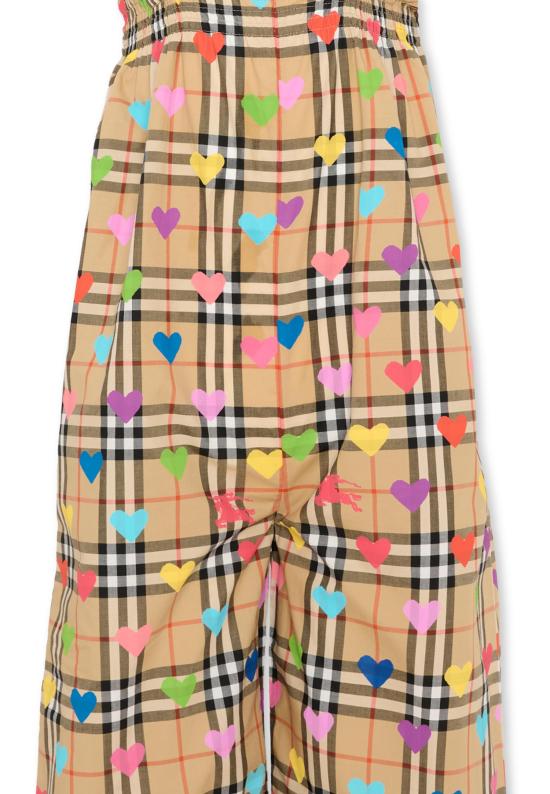 26SS [키즈] 버버리 점프수트 8119965 A8972 BEIGE - BURBERRY