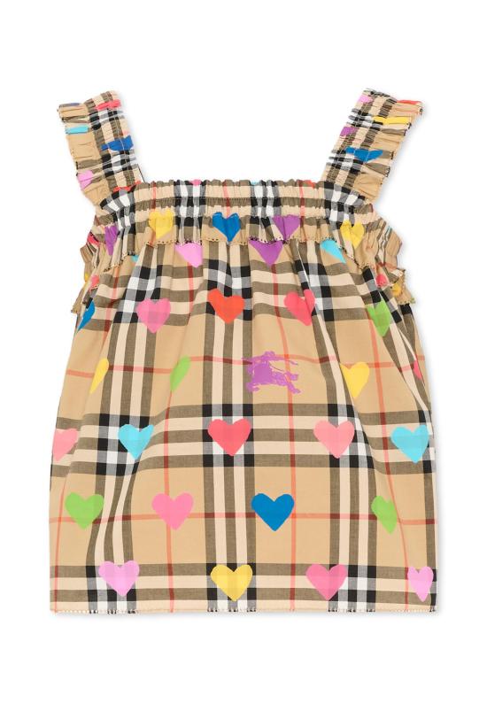 26SS [키즈] 버버리 트레이닝 상의 8117457 A8972 BEIGE