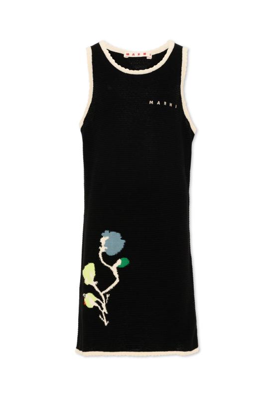 26SS [키즈] 마르니 원피스 M01746 M00WZ 0M900 BLACK