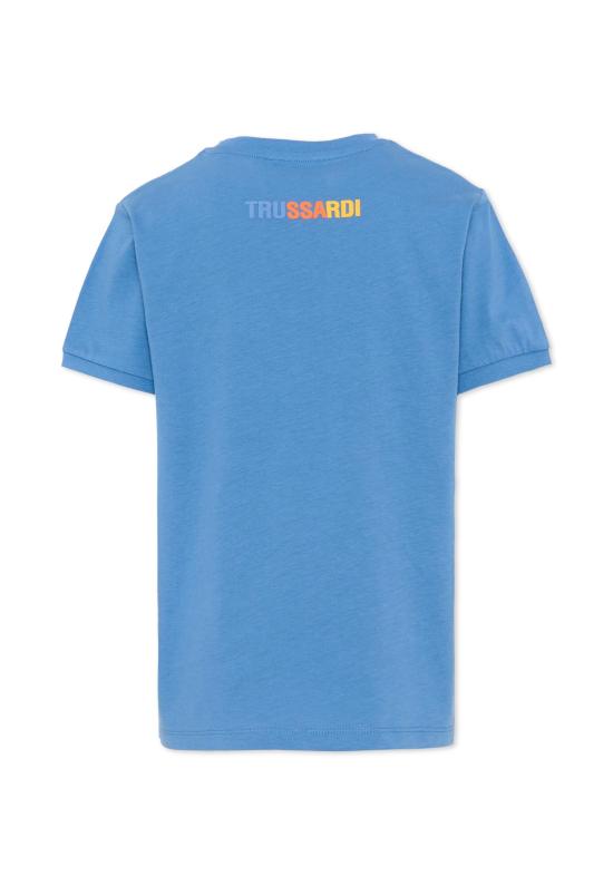 26SS [키즈] 트루사르디 티셔츠 TBP26096TS BLUE RIVERSIDE - TRUSSARDI