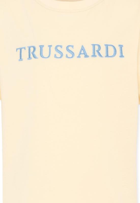 26SS [키즈] 트루사르디 티셔츠 TBP26038TS BEIGE NEW ECRU - TRUSSARDI
