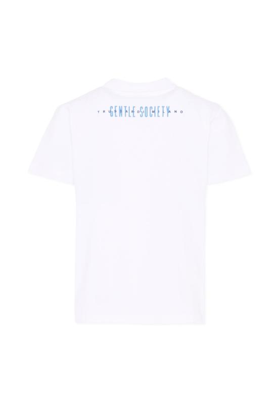 26SS [키즈] 트루사르디 폴로 셔츠 TIP26096PO WHITE - TRUSSARDI