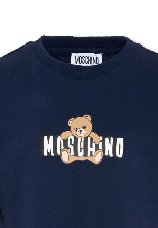 26SS [키즈] 모스키노 원피스 HDV0HL LCA19 40016 BLUE - MOSCHINO