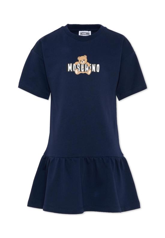 26SS [키즈] 모스키노 원피스 HDV0HL LCA19 40016 BLUE