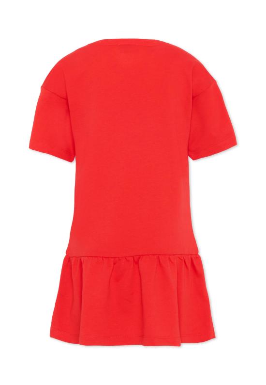 26SS [키즈] 모스키노 원피스 HDV0HL LCA19 50109 RED - MOSCHINO