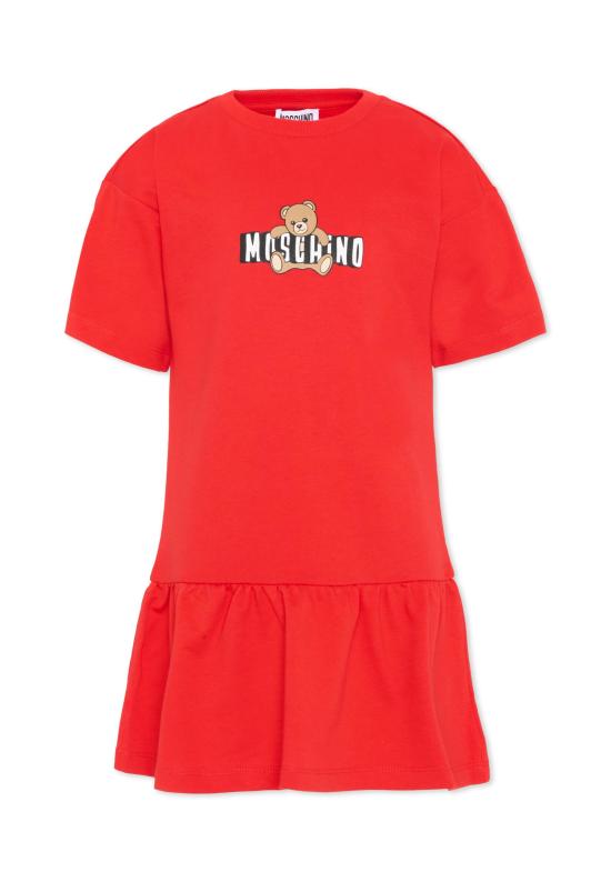 26SS [키즈] 모스키노 원피스 HDV0HL LCA19 50109 RED