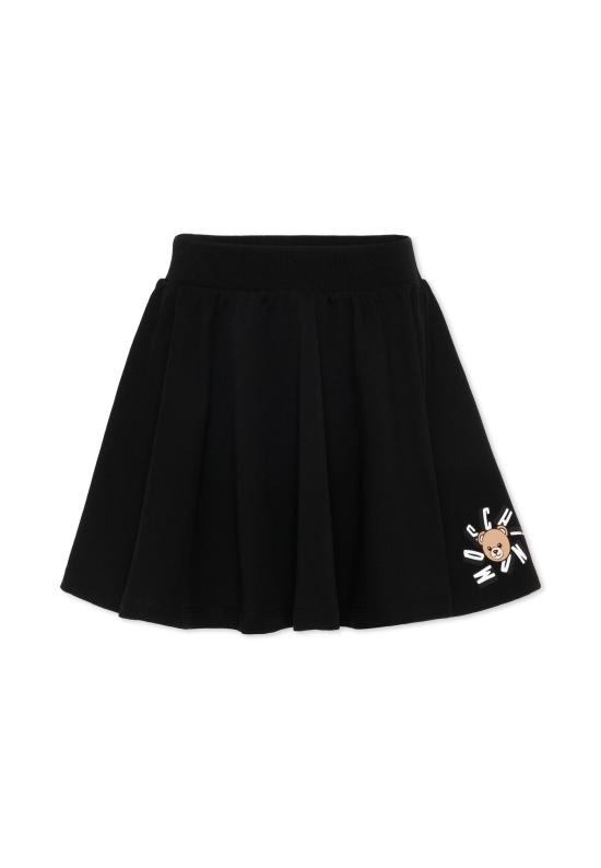 26SS [키즈] 모스키노 스커트 HDJ047 LCA19 60100 BLACK