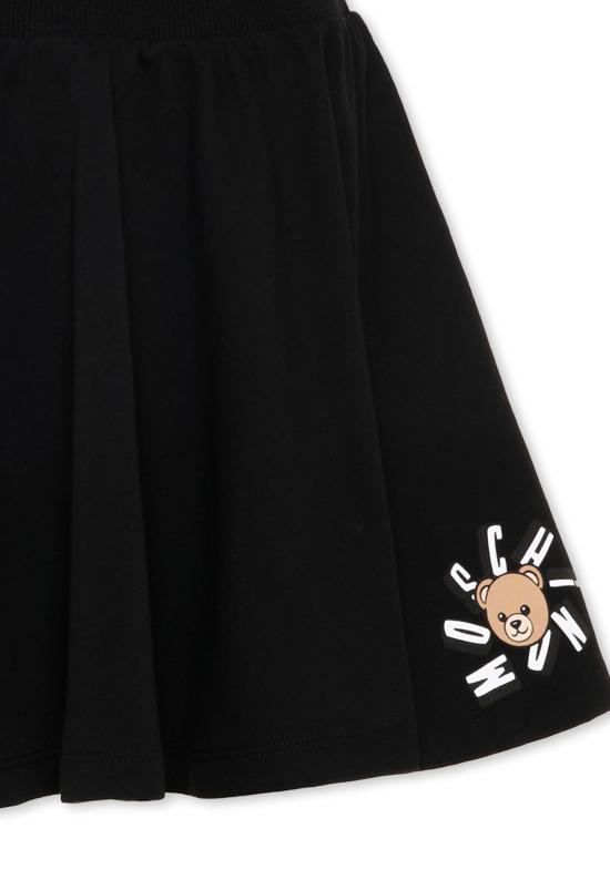 26SS [키즈] 모스키노 스커트 HDJ047 LCA19 60100 BLACK - MOSCHINO