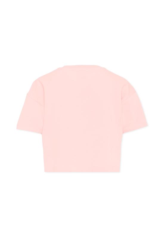 26SS [키즈] 모스키노 티셔츠 HDM072 LBA00 50209 PINK - MOSCHINO