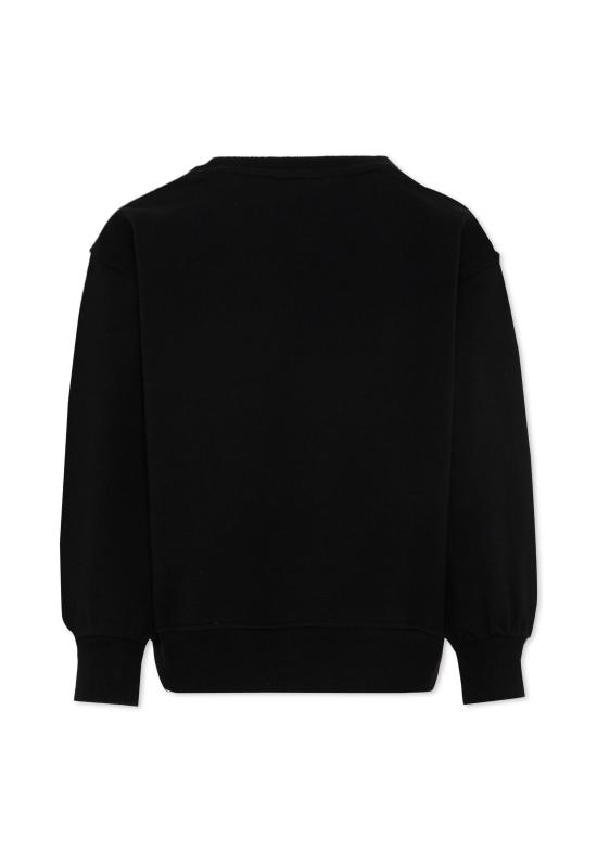 26SS [키즈] 모스키노 트레이닝 상의 HDF06O LDA25 60100 BLACK - MOSCHINO