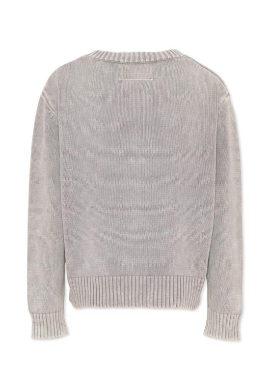 26SS [키즈] MM6 메종마르지엘라 니트/스웻셔츠 M61027 MM07W M6907 GREY - MM6 MAISON MARGIELA