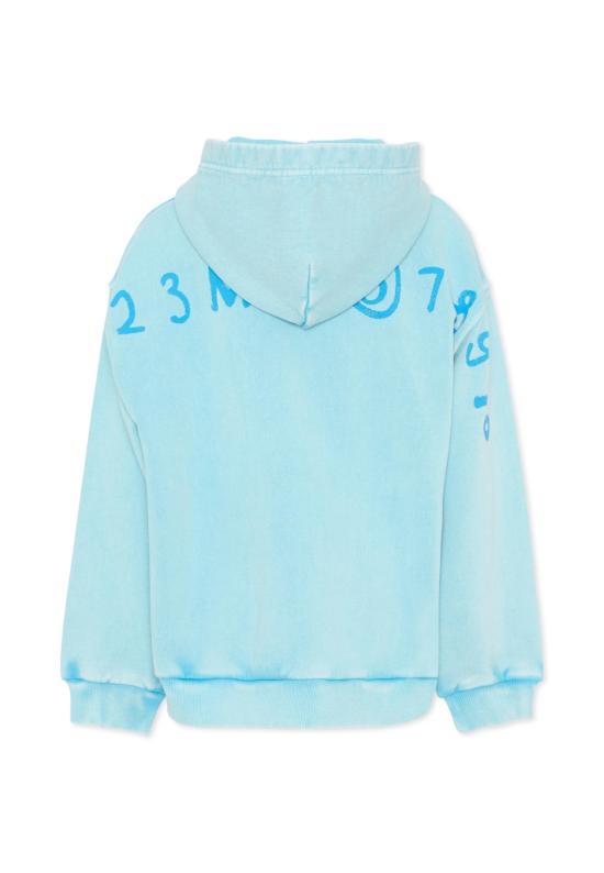 26SS [키즈] MM6 메종마르지엘라 니트/스웻셔츠 M60978 MM07L M6809 LIGHT BLUE - MM6 MAISON MARGIELA