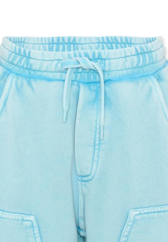 26SS [키즈] MM6 메종마르지엘라 쇼츠/버뮤다 M60967 MM07L M6809 LIGHT BLUE - MM6 MAISON MARGIELA