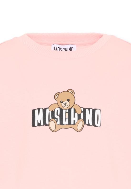 26SS [키즈] 모스키노 원피스 HDV0HL LCA19 50209 PINK - MOSCHINO
