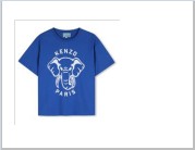 26SS [키즈] 겐조 티셔츠 K61869 871 BLUE