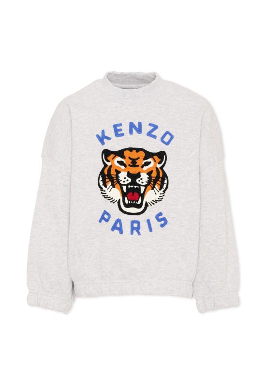 26SS [키즈] 겐조 트레이닝 상의 K61877 A16 GREY