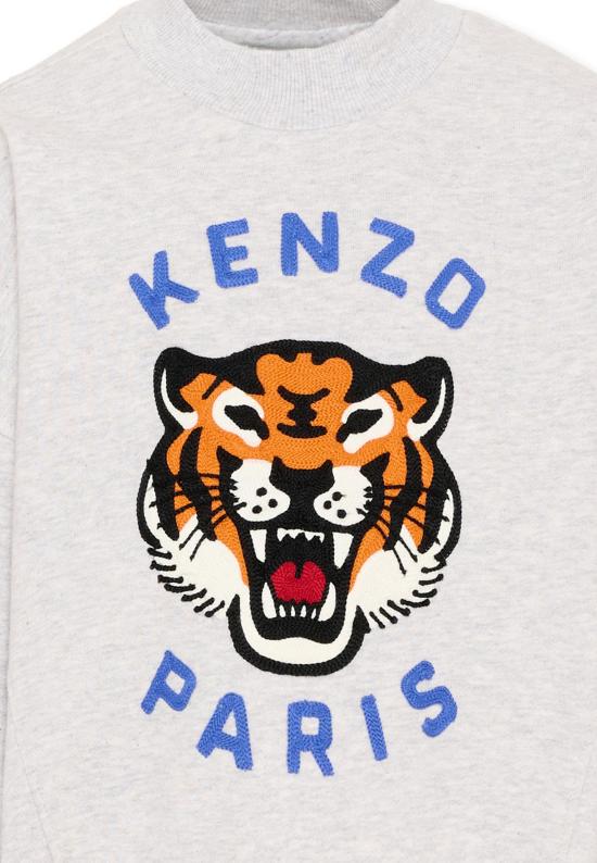 26SS [키즈] 겐조 트레이닝 상의 K61877 A16 GREY - KENZO