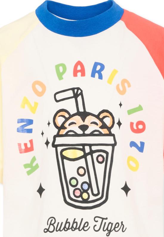 26SS [키즈] 겐조 티셔츠 K61852 117 MULTICOLOR - KENZO